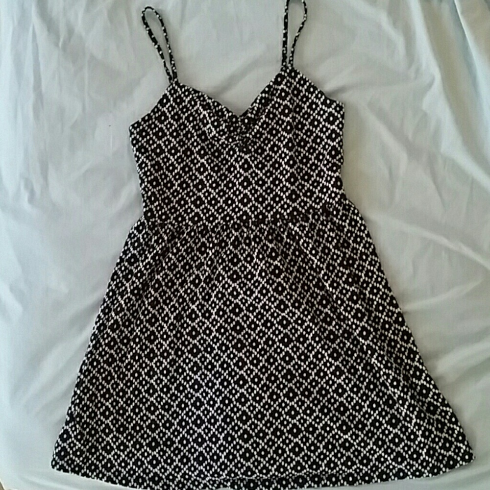 Loft spaghetti strap dot dress